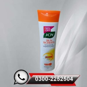 Joy sunscreen uv protect Brightening lotion